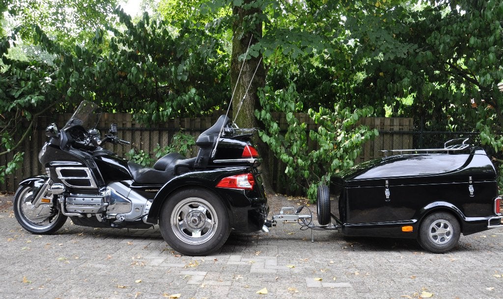 Goldwing trike met aanhanger, Motoren, Motoren | Honda, Occasion, Particulier, Meer dan 35 kW, Toermotor