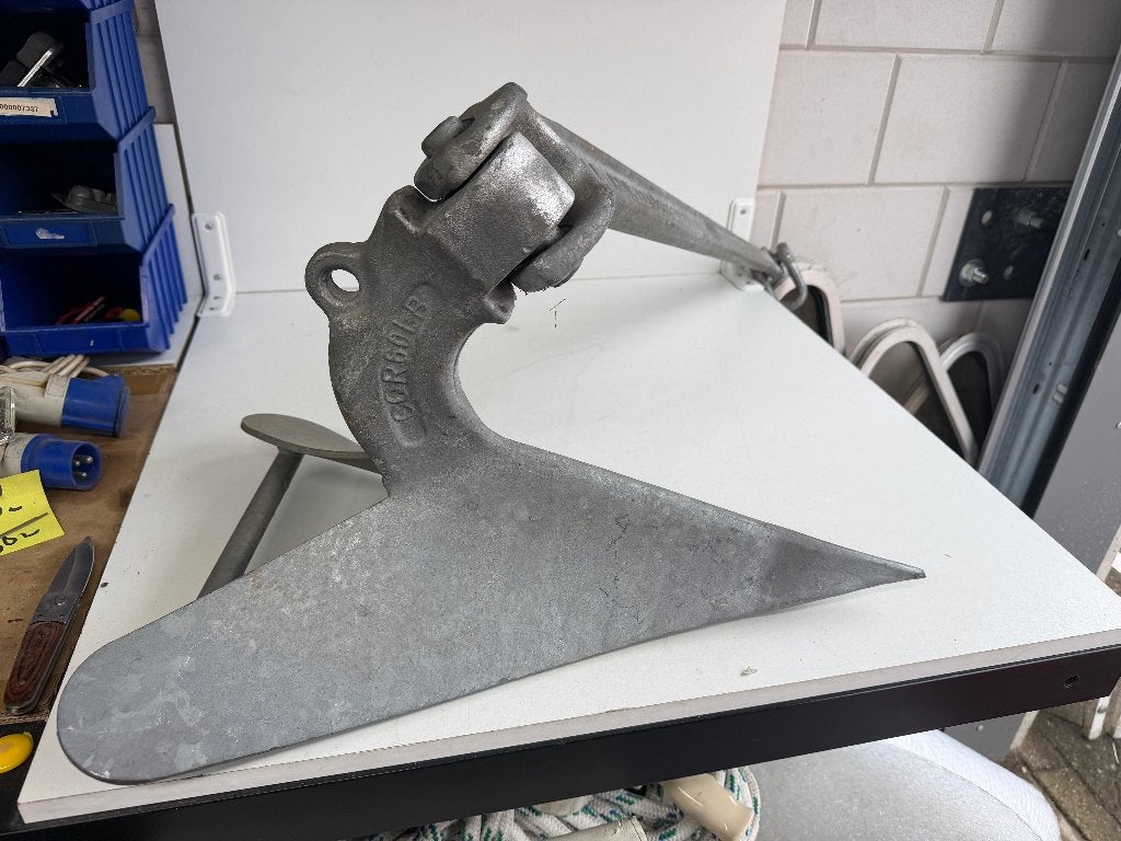 27kg Ploegschaaranker CQR 60 LB Gegalvaniseerd NIEUW, Ophalen, Nieuw, Overige typen