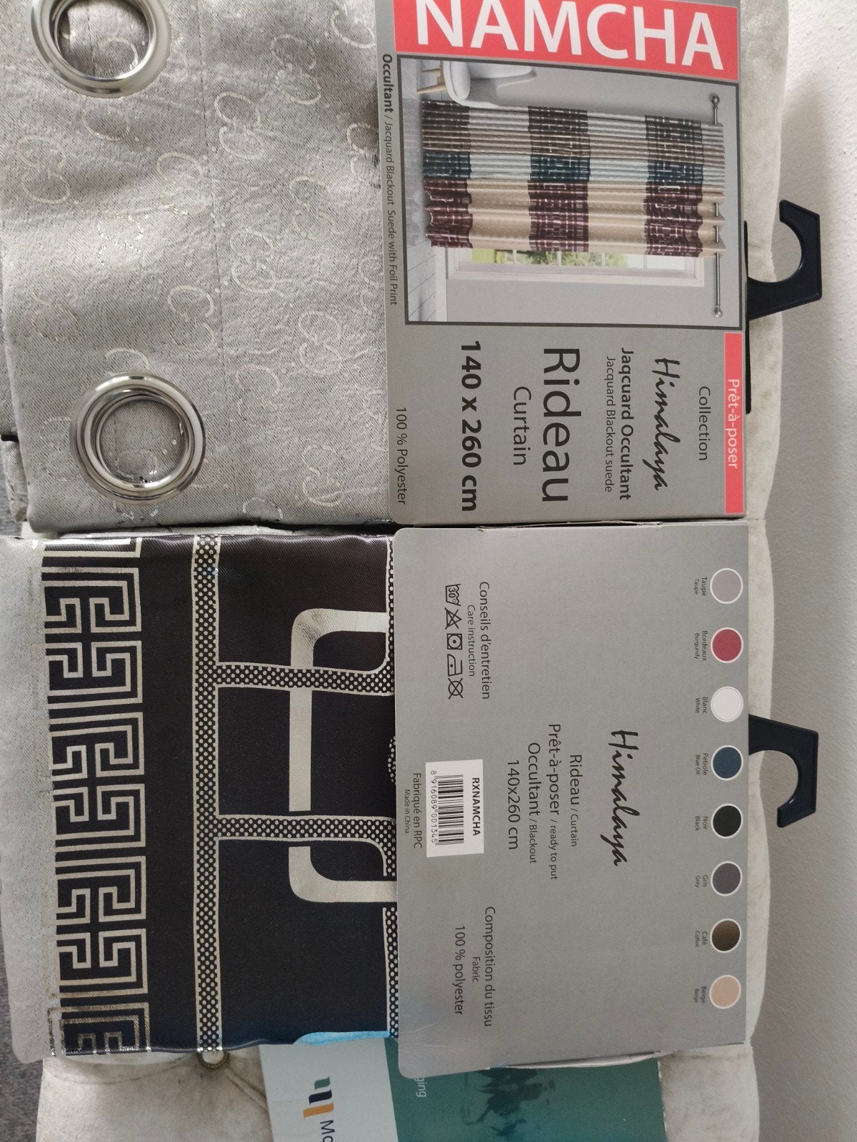 Nieuwe Namcha Himalaya verduisterende gordijnen, Ophalen, Polyester