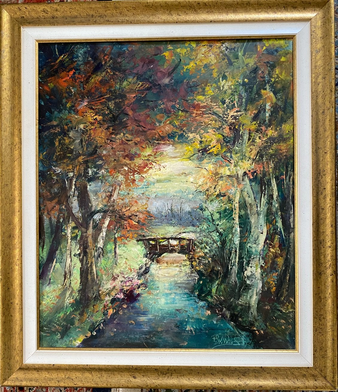 Paul Servaas van Wersch - limburgs Herfstlandschap, Antiek en Kunst, Kunst | Schilderijen | Klassiek, Doek, Impressionistisch
