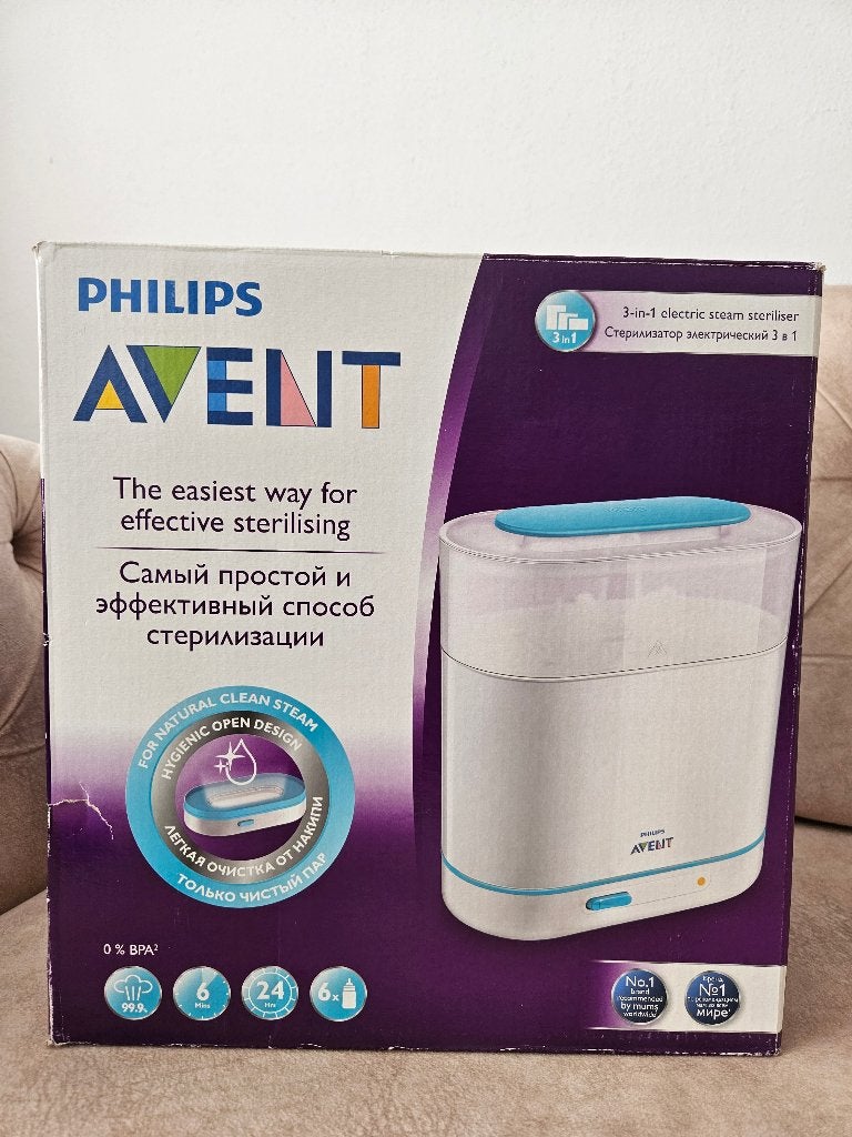 Philips Avent 3-in-1 stoomsterilisator, Ophalen, Zo goed als nieuw