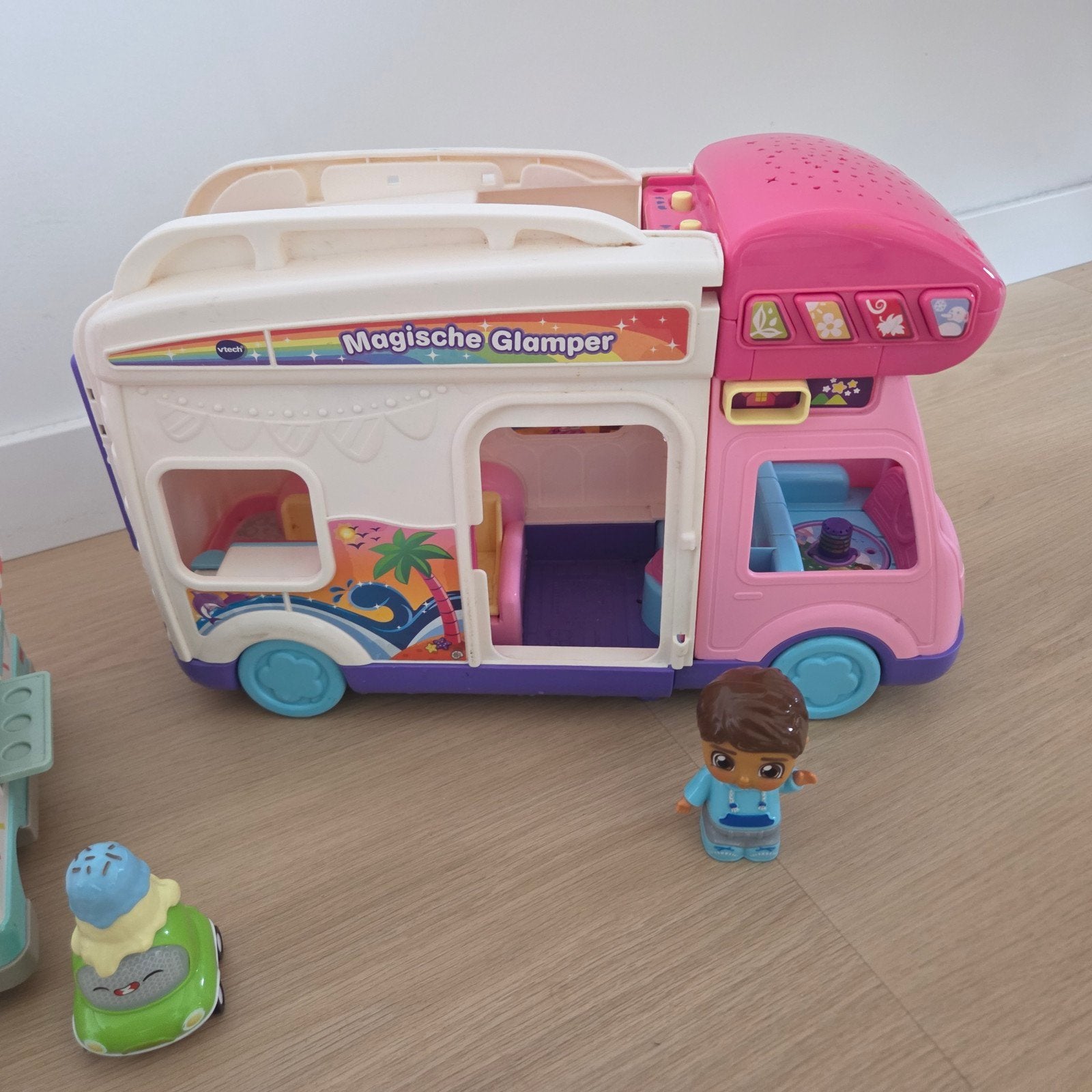 VTech Magische Giamper en IJscowagen Speelset, Ophalen, Gebruikt