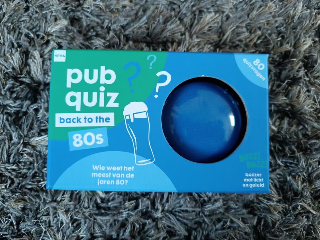 Hema Pub Quiz Back to the 80s, Ophalen of Verzenden, Minder dan 500 stukjes
