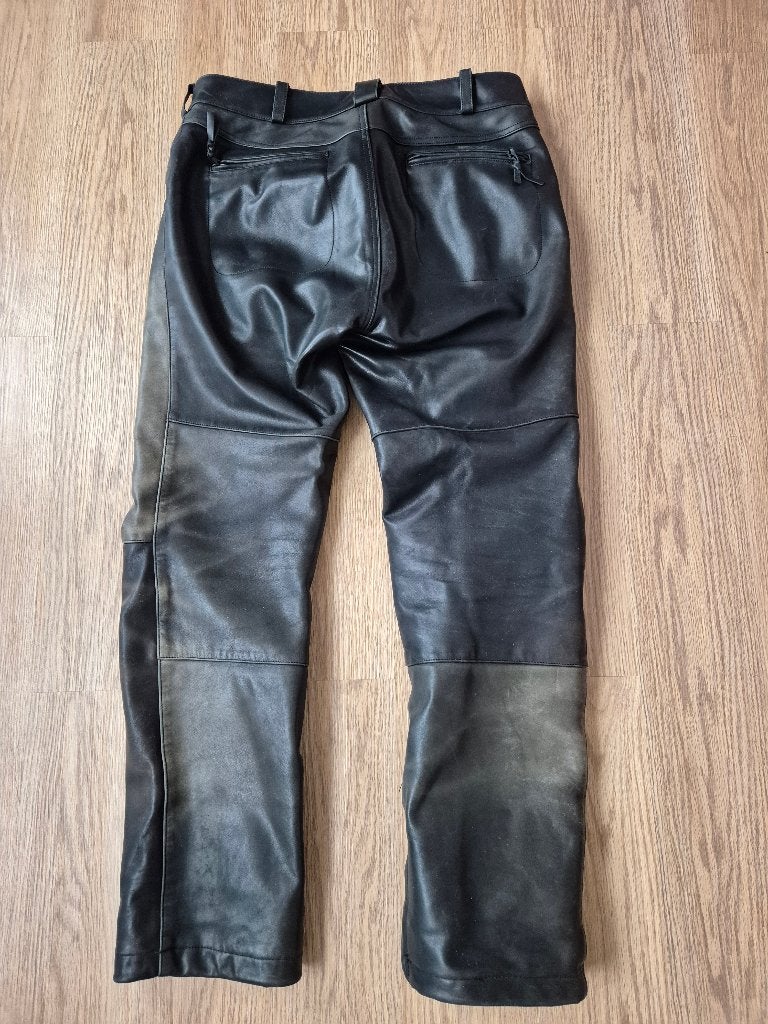 Waterdicht leren motorpak, Motoren, Ophalen, Hein Gericke, Tweedehands, Heren