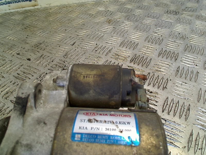 Startmotor Kia Rio (DC22/24) (2002-09/2005-06) 361002X000, Info@kia.de, Kia Deutschland GmbH, Gebruikt, Theodor-Heuss-Allee 11, Frankfurt am Main 60486, , Duitsland