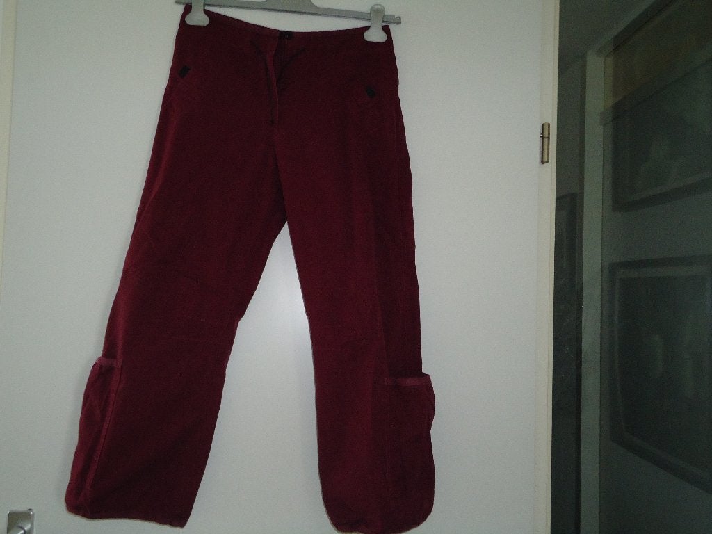 broek mt 36 donkerrood , van didi, Didi, Ophalen of Verzenden, Zo goed als nieuw, Maat 36 (S)