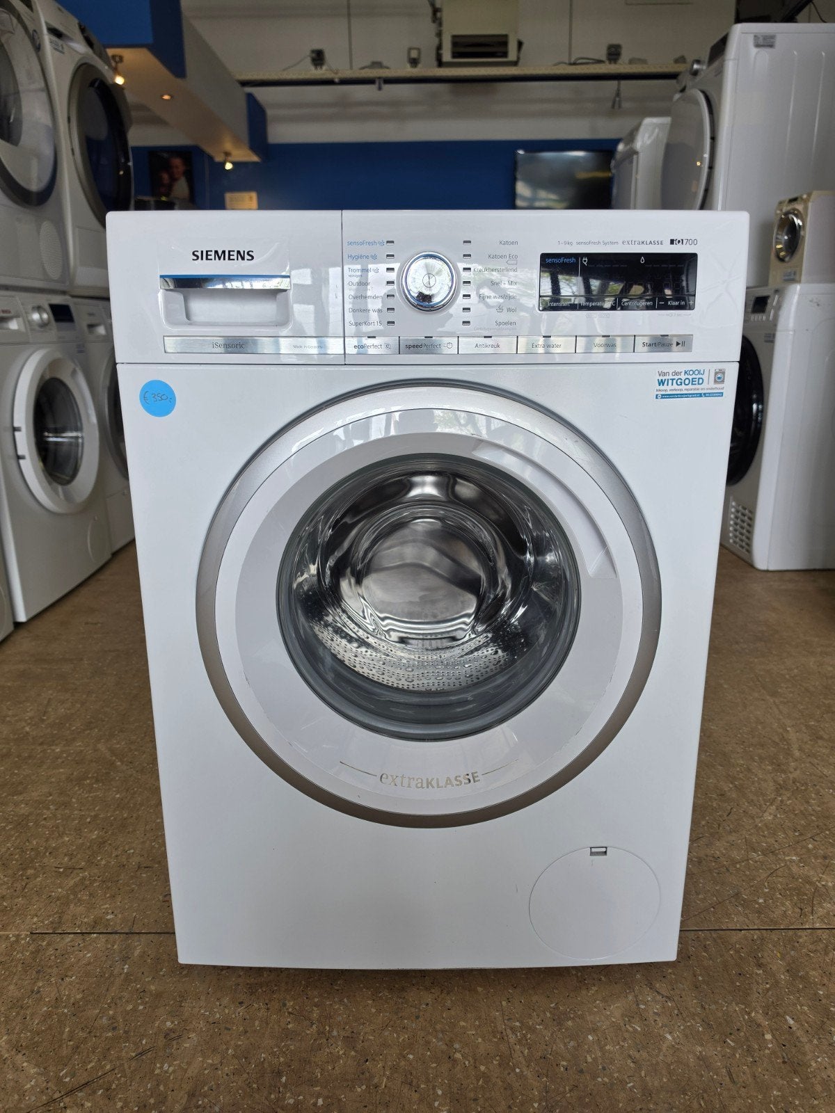 Siemens IQ 700 wasmachine | 9 kilo | A+++ | Gratis thuis 🚚✅, Jirnsum, 1200 tot 1600 toeren, 8 tot 10 kg, Ophalen of Verzenden