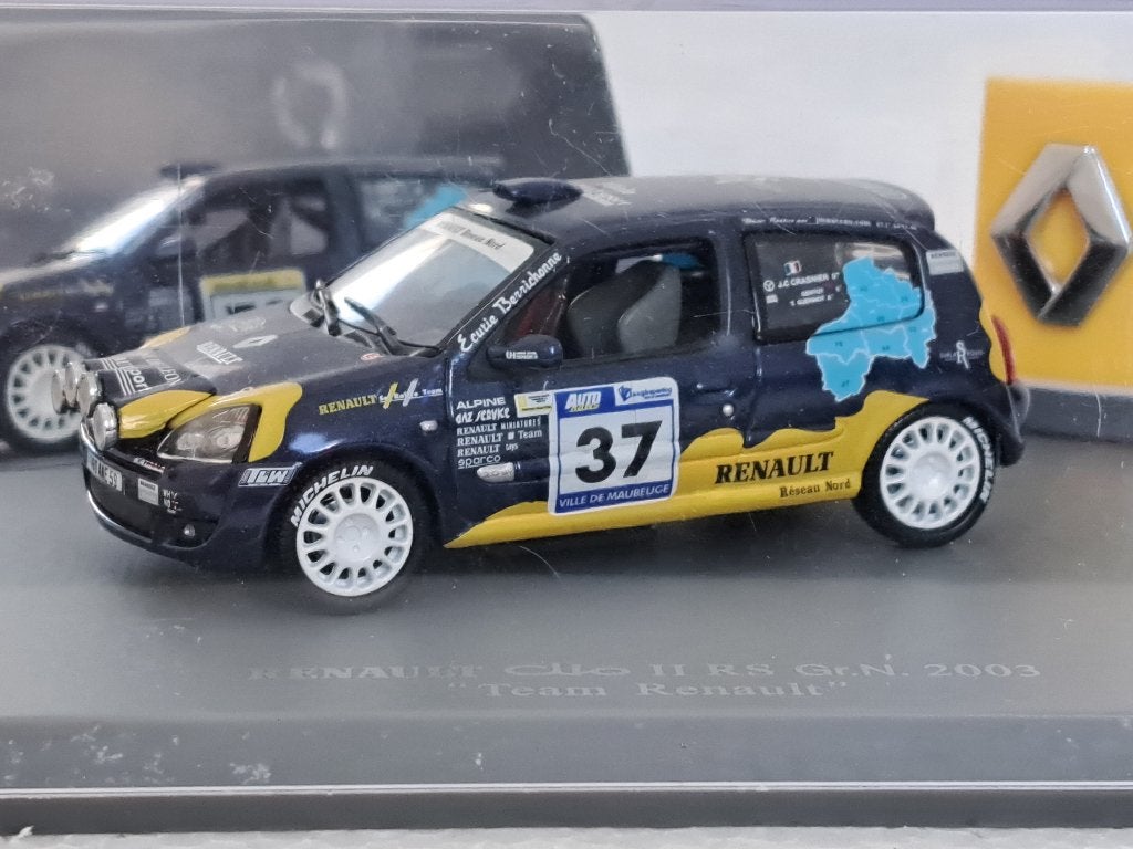 Renault Clio RS Rally Gr N Nightversion 1/43 UH Uniek, Hobby en Vrije tijd, Ophalen of Verzenden, Gebruikt, Auto, Universal Hobbies