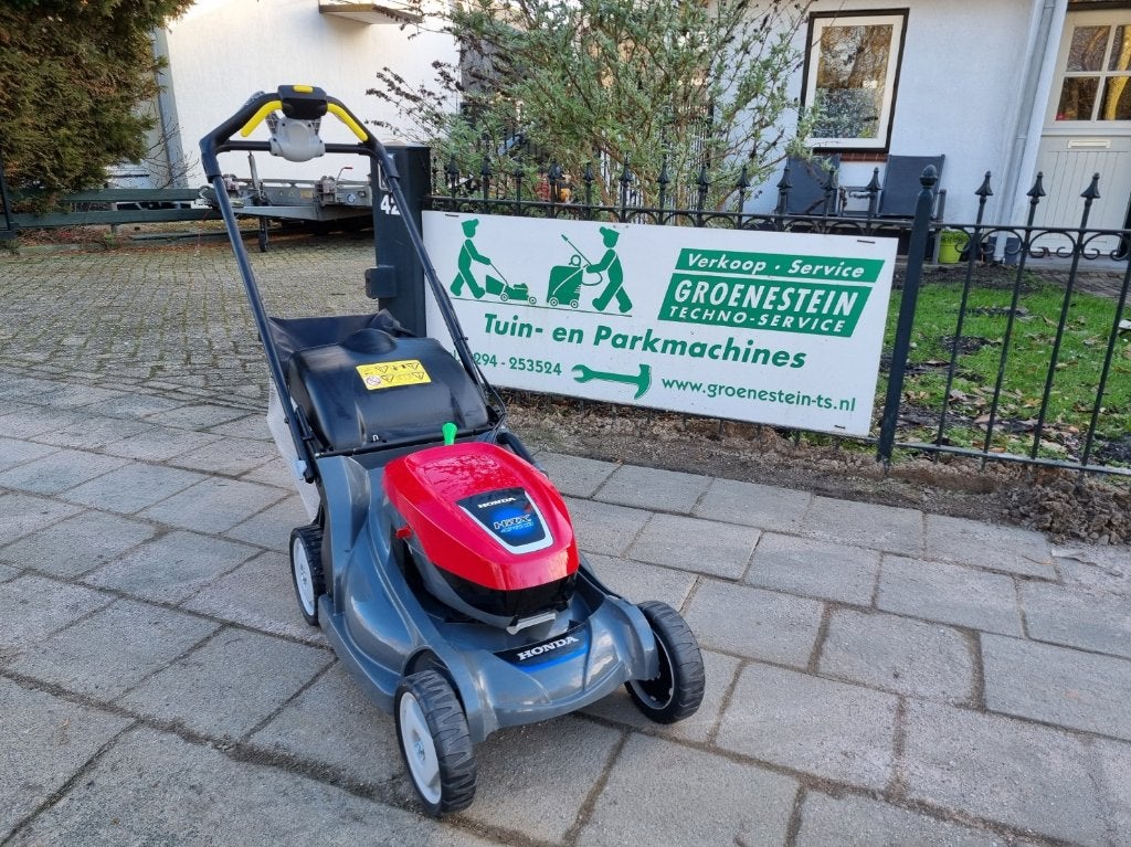 Honda HRX 476 XB accumaaier, Cirkelmaaier, Honda, Opvangzak, Accu-grasmaaier