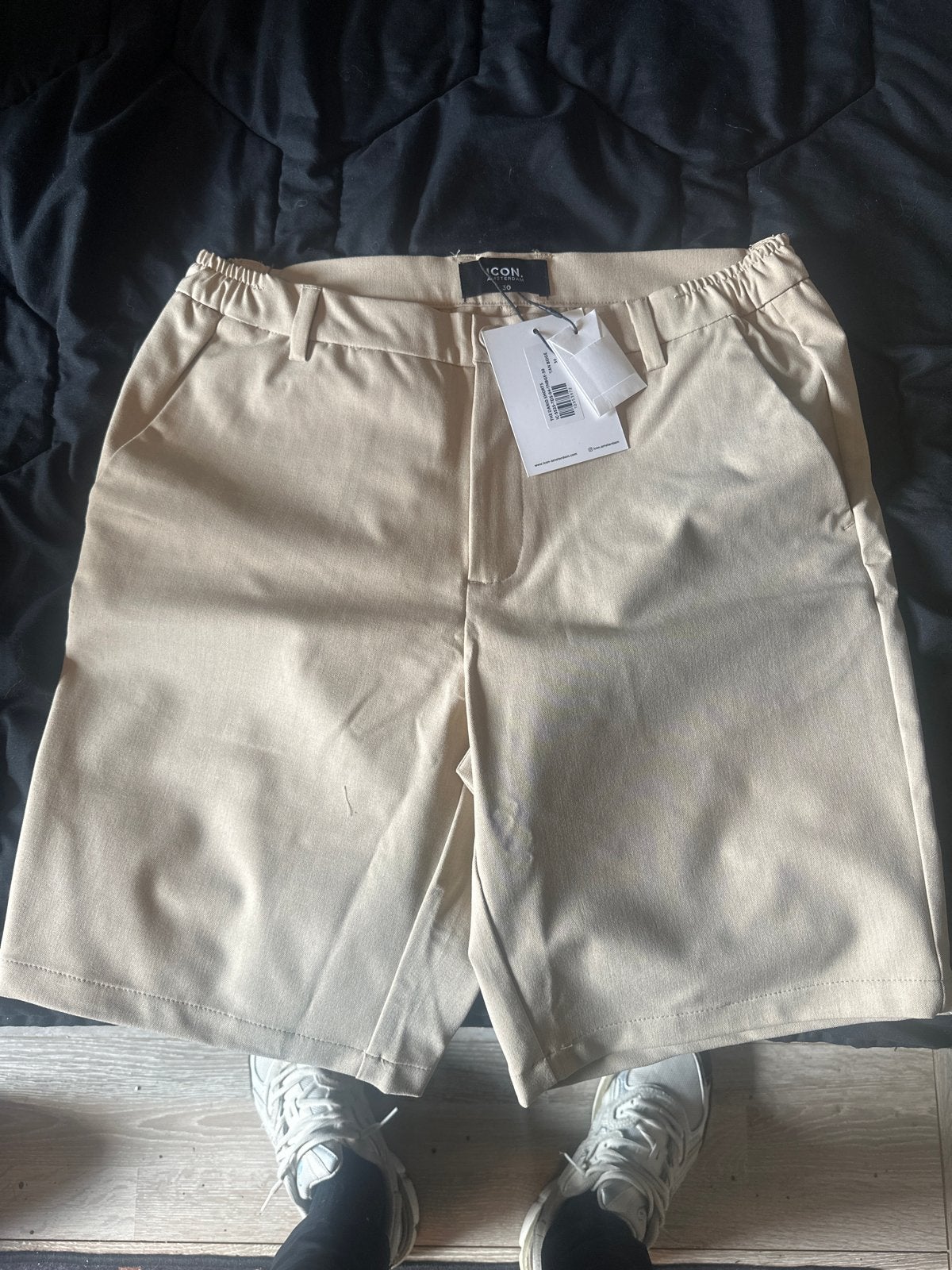ICON. Amsterdam The Dario Shorts - Beige, Ophalen, Nieuw, Overige maten, Beige