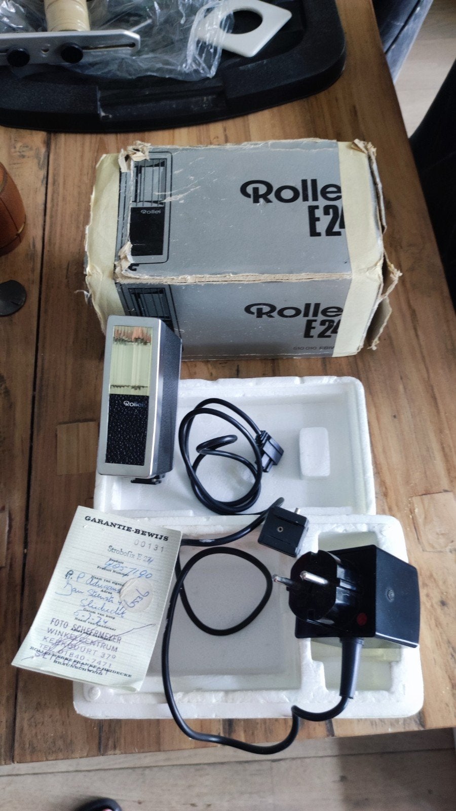 Rollei E24 flitser - niet werkend, Ophalen of Verzenden, Niet werkend, Overige merken