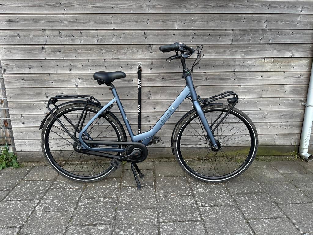 Cortina Common 56 cm 28” Aegean Blue Matte ND7, Versnellingen, 56 cm of meer, Zo goed als nieuw, Schijfrem