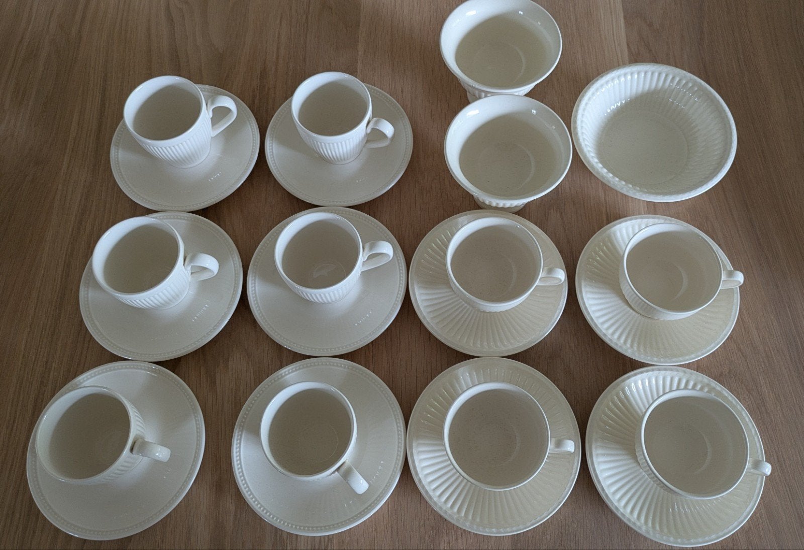 Wedgwood serviesje, Huis en Inrichting, Ophalen of Verzenden, Zo goed als nieuw, Porselein, Kop(pen) en/of Schotel(s)