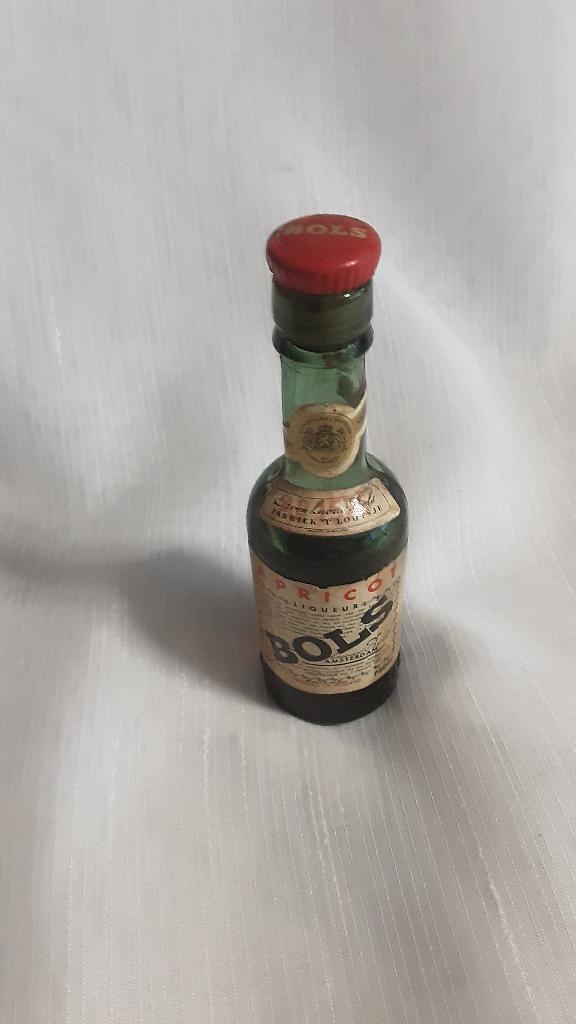 BOLS APRICOT klein flesje, miniatuur (36), Ophalen of Verzenden, Nieuw, Gebruiksvoorwerp