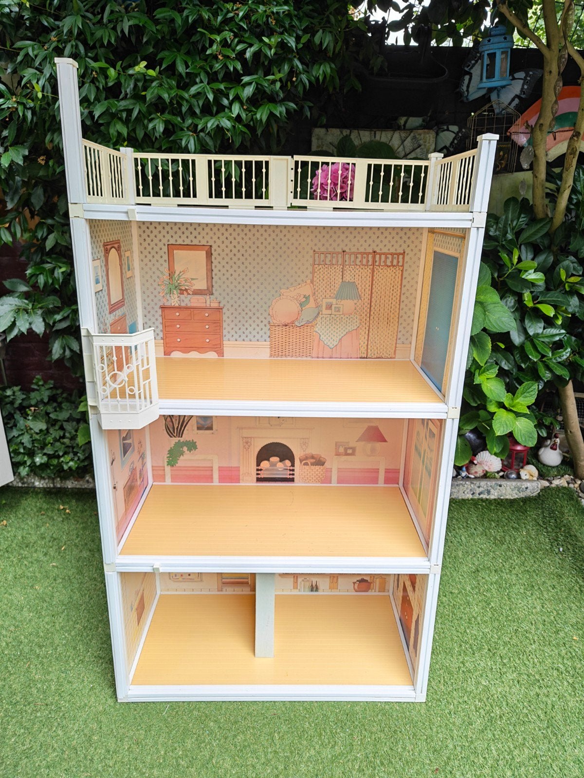 Vintage Sindy Poppenhuis, Ophalen of Verzenden, Gebruikt, Poppenhuis