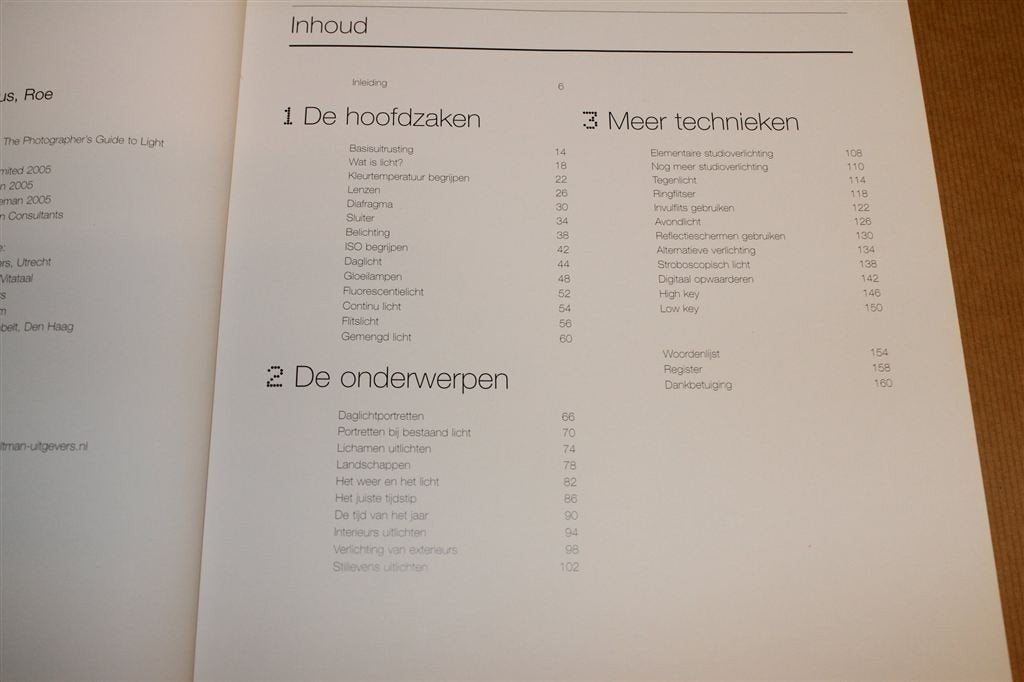 Fotografiegids Licht — De Invloed op Kwaliteit & Sfeer, Ophalen of Verzenden, Zo goed als nieuw, Fotografen