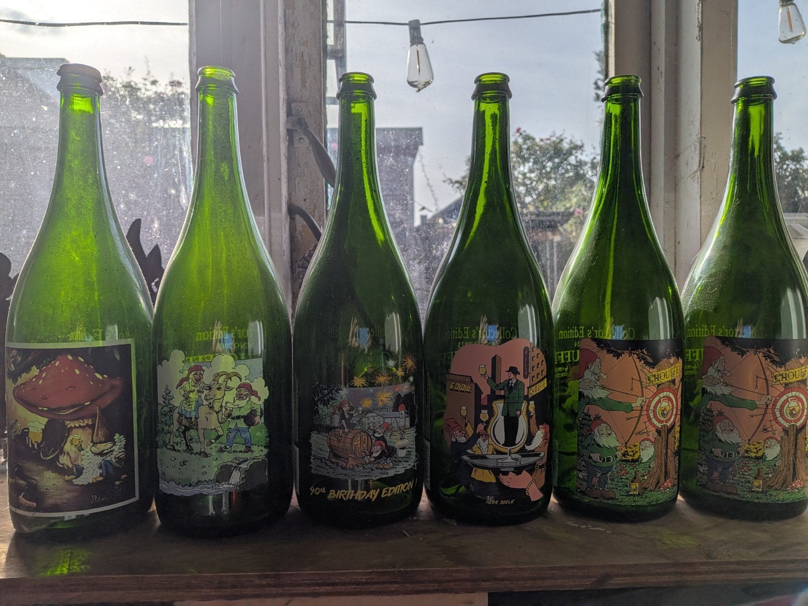 La Chouffe flessen leeg!, Ophalen, Flesje(s), Overige merken
