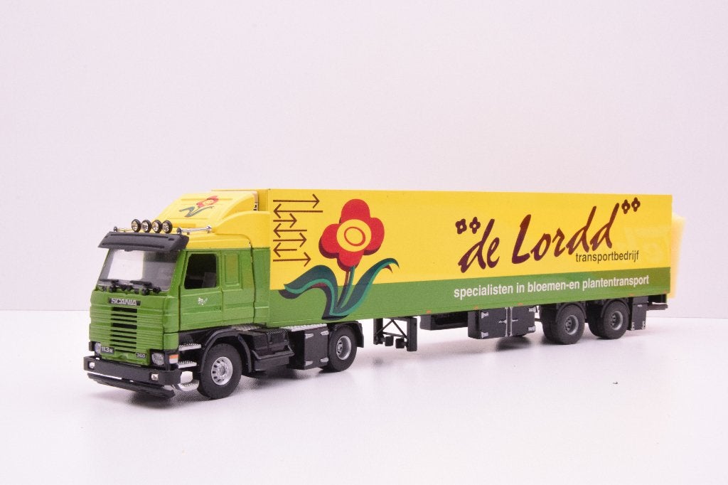 Scania 113m-360  '' de Lordd transport  '' Tekno, Ophalen of Verzenden, Zo goed als nieuw, Bus of Vrachtwagen, Tekno