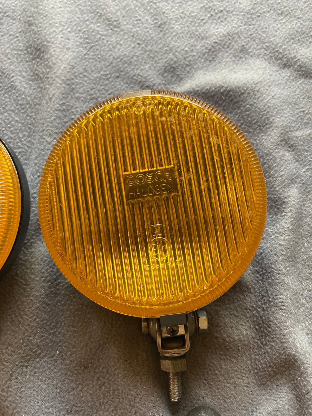Oldtimer 2 Bosch mistlampen type 140, Auto-onderdelen, Ophalen of Verzenden, Gebruikt