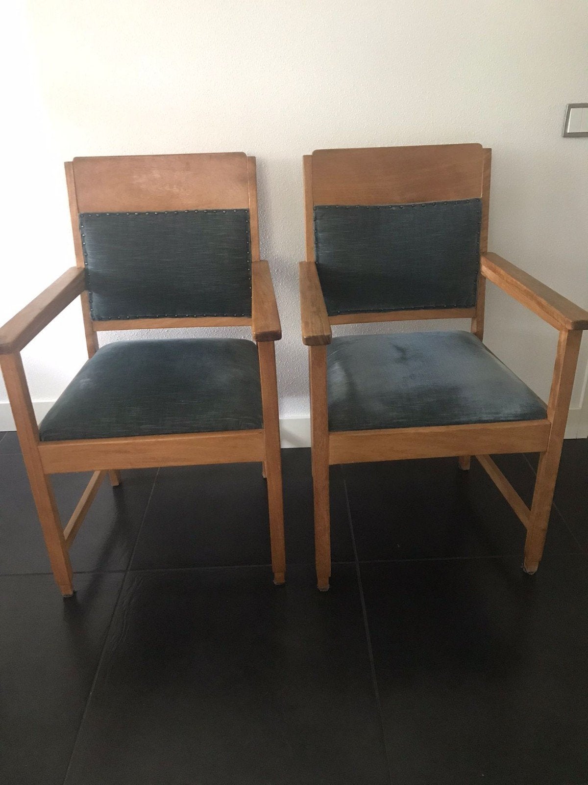 2 mooie oude stoelen, Huis en Inrichting, Fauteuils, Ophalen, Gebruikt