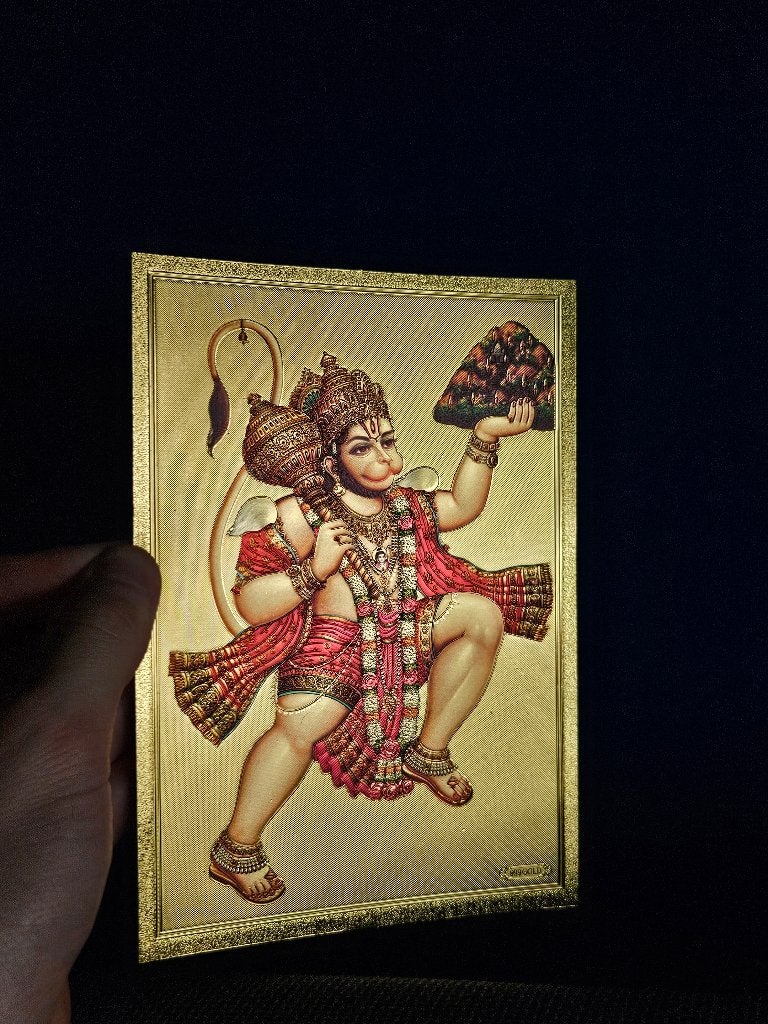 Hanuman print Hindoeïsme hanoeman hindoegod, Gebruikt, Verzenden, 1980 tot heden, Prent