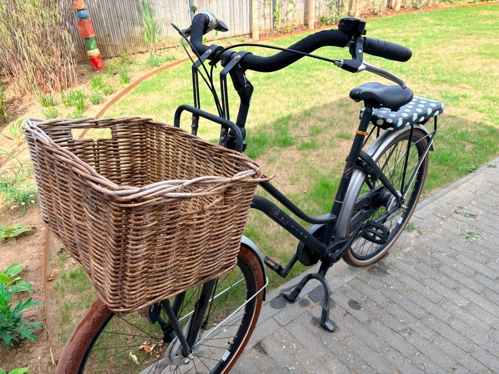 Mama fiets Cortina Roots Utility Bicycle, Fietsen en Brommers, Fietsen | Dames | Moederfietsen, Gebruikt, Mandje, 0 zitjes, 50 tot 53 cm