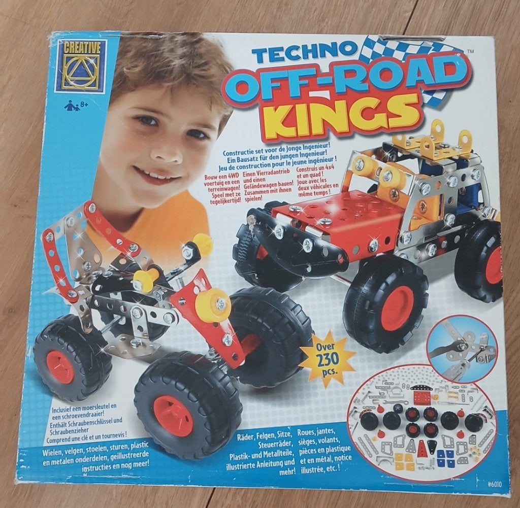 construction meccano Techno Off-Road Kings, Ophalen of Verzenden, Zo goed als nieuw