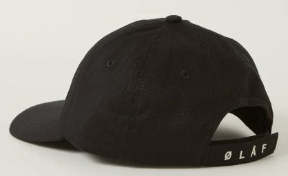 OLAF Hussein pet cap zwart PU leer, Ophalen of Verzenden, Nieuw, One size fits all