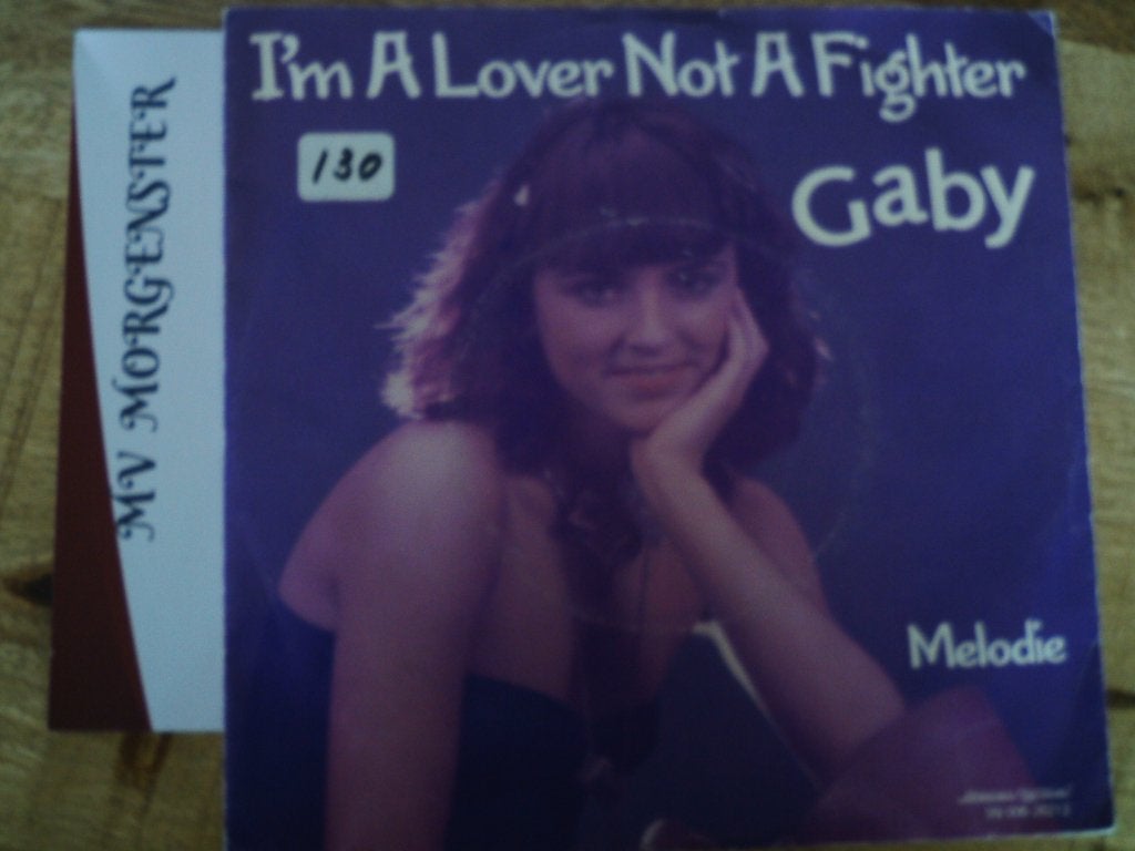 gaby - l'm a lover not a fighter  6jul, Cd's en Dvd's, 7 inch, Ophalen of Verzenden, Zo goed als nieuw, Pop