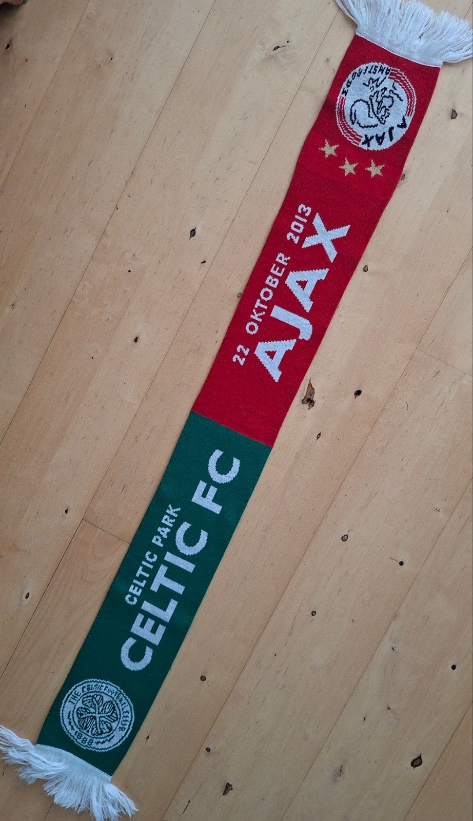 Ajax vs Celtic FC sjaal - Uniek aandenken, Ophalen of Verzenden, Nieuw