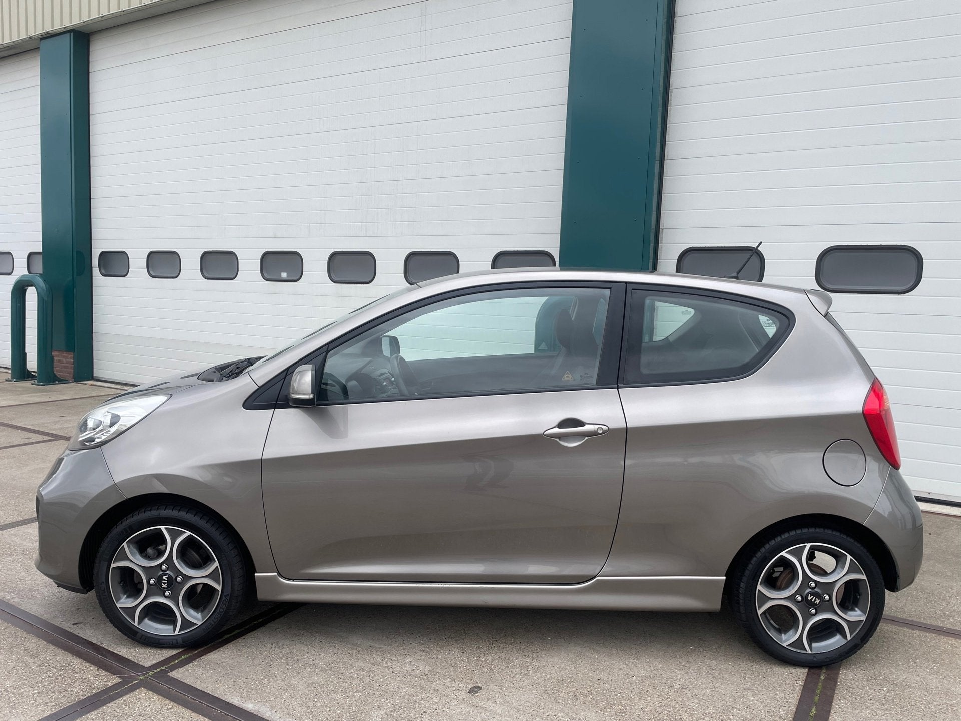 Kia Picanto 1.2 CVVT Comfort Pack, Auto's, Gebruikt, Zwart, 4 cilinders, 400 kg