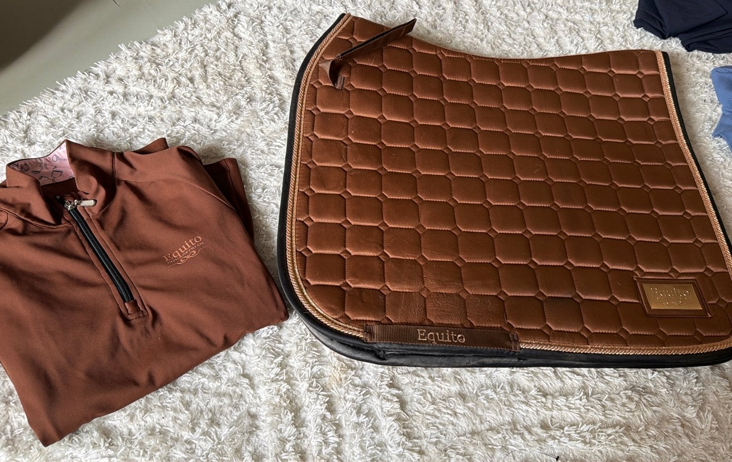 Equito set, Dieren en Toebehoren, Paarden en Pony's | Dekens en Dekjes, Ophalen of Verzenden, Zo goed als nieuw