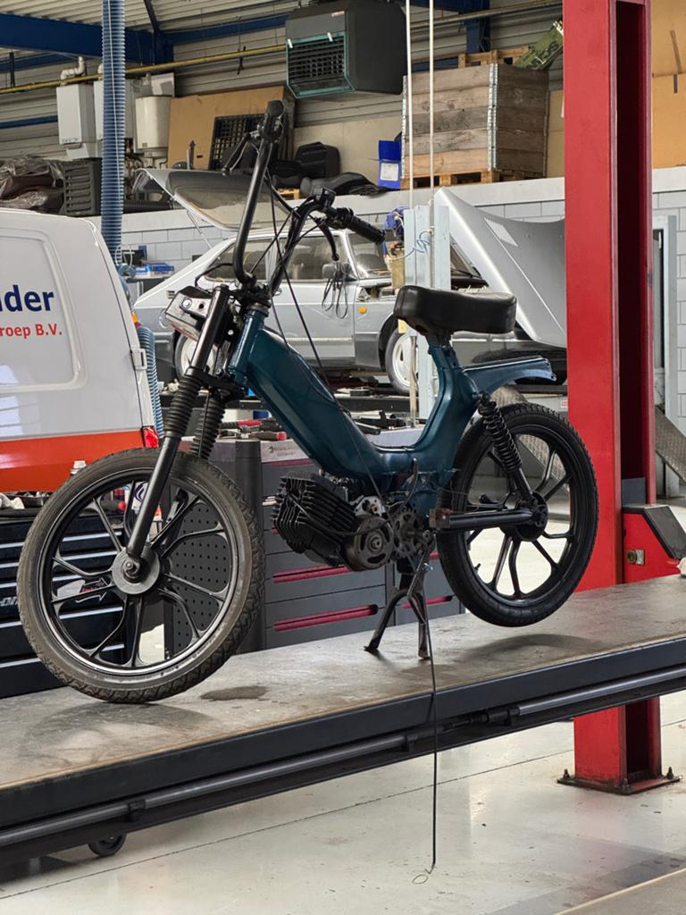 Tomos project met blauw kenteken!!, Fietsen en Brommers, Brommers | Tomos, Ophalen, Gebruikt, Overige modellen