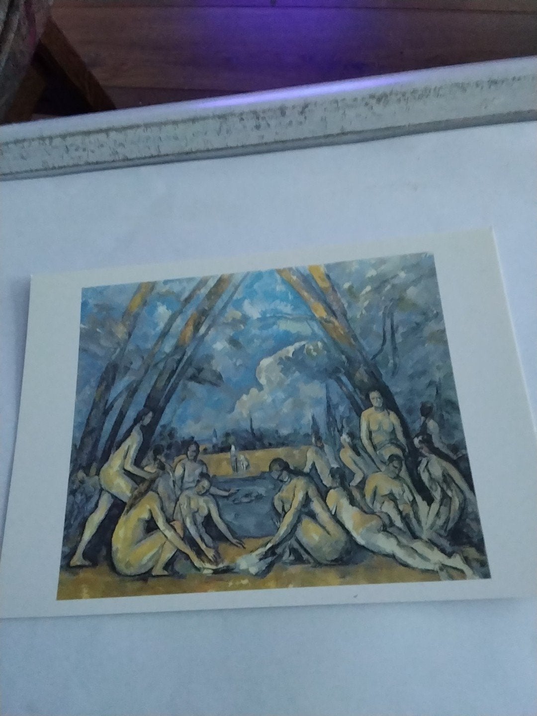 Ansichtkaart Paul Cézanne - Les Grandes Baigneuses (1906), Verzamelen, Ophalen of Verzenden, Voor 1920, Ongelopen