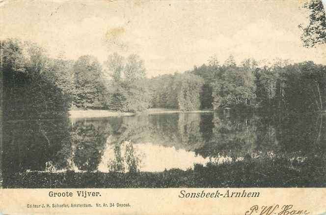 301-133-031 Arnhem Groote Vijver, Verzenden, Voor 1920, Gelderland