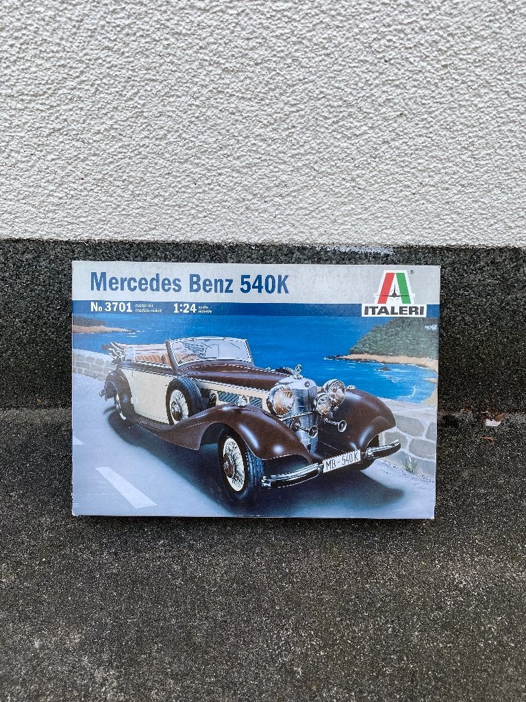 Italeri Mercedes Benz 540K 1/24, Groter dan 1:32, Nieuw, Ophalen of Verzenden, Italeri