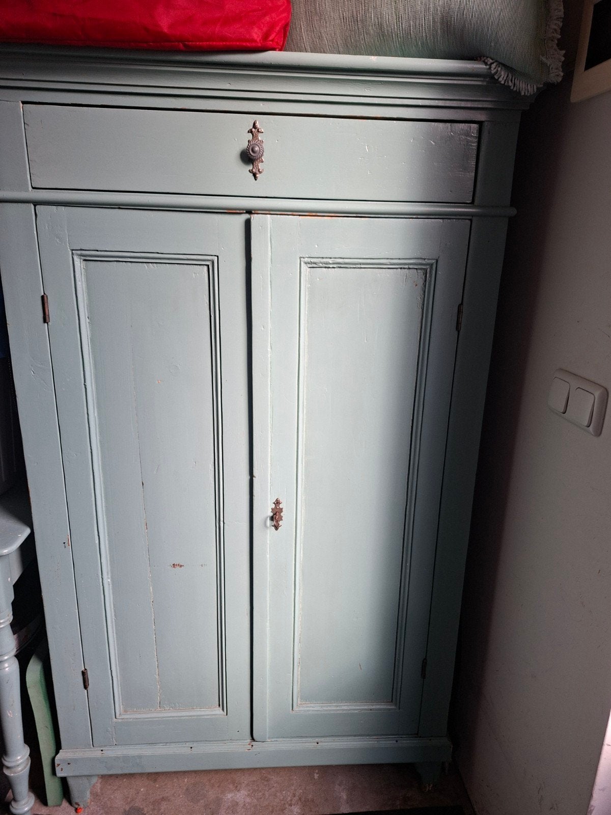 Antieke brocante meidenkast, Antiek en Kunst, Ophalen