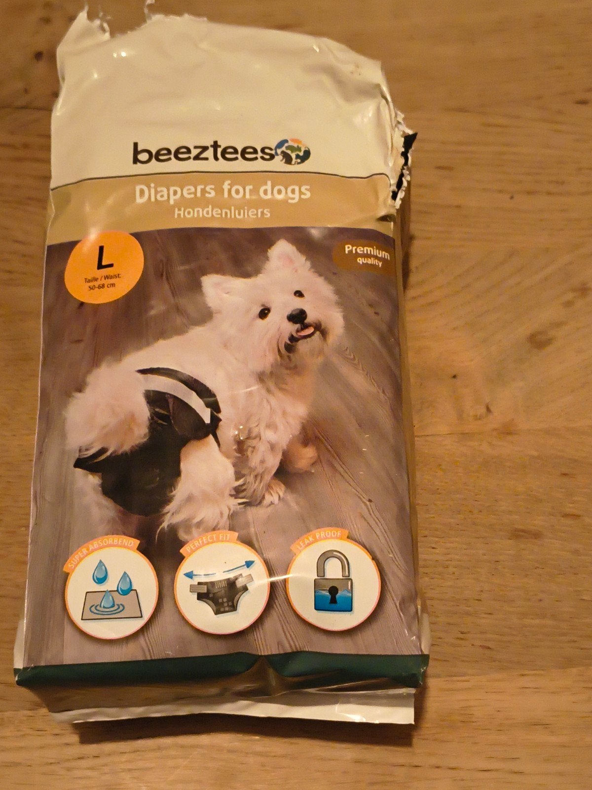 loopsheids incontinentieluiers hond, Ophalen of Verzenden