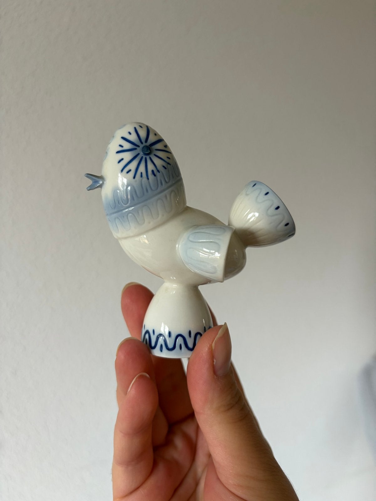 Vintage Herend Porseleinen Vogel - Handgeschilderd Hongarije, Ophalen