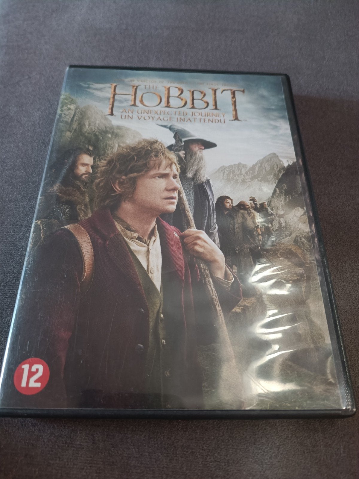 The hobbit an unexpected journey - dvd, Vanaf 12 jaar, Ophalen of Verzenden, Zo goed als nieuw