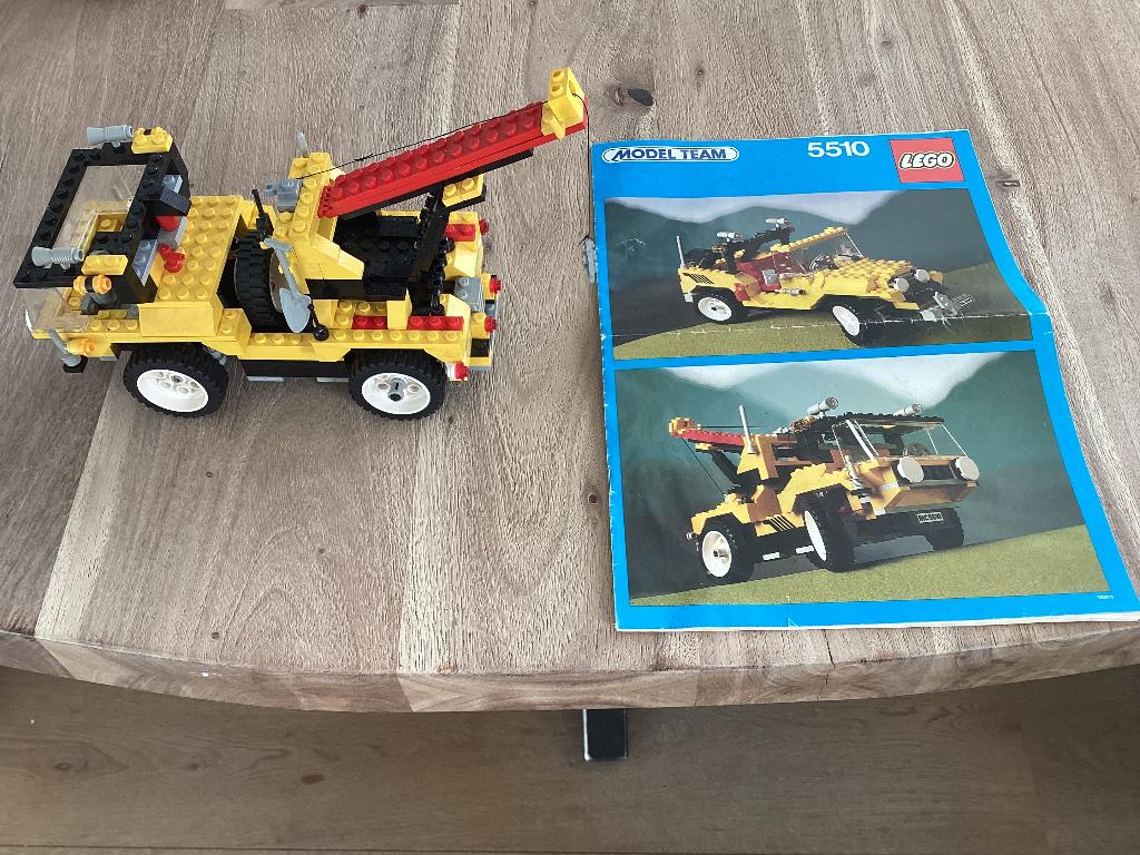 Lego 5510, offroad truck. Vintage 1986., Ophalen of Verzenden, Gebruikt, Complete set, Lego