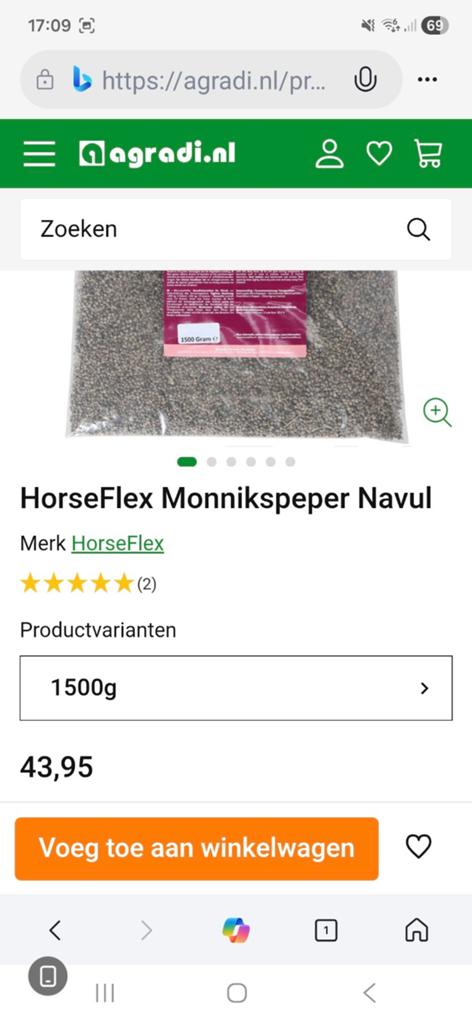 Monnikspeper paard te koop, Ophalen of Verzenden