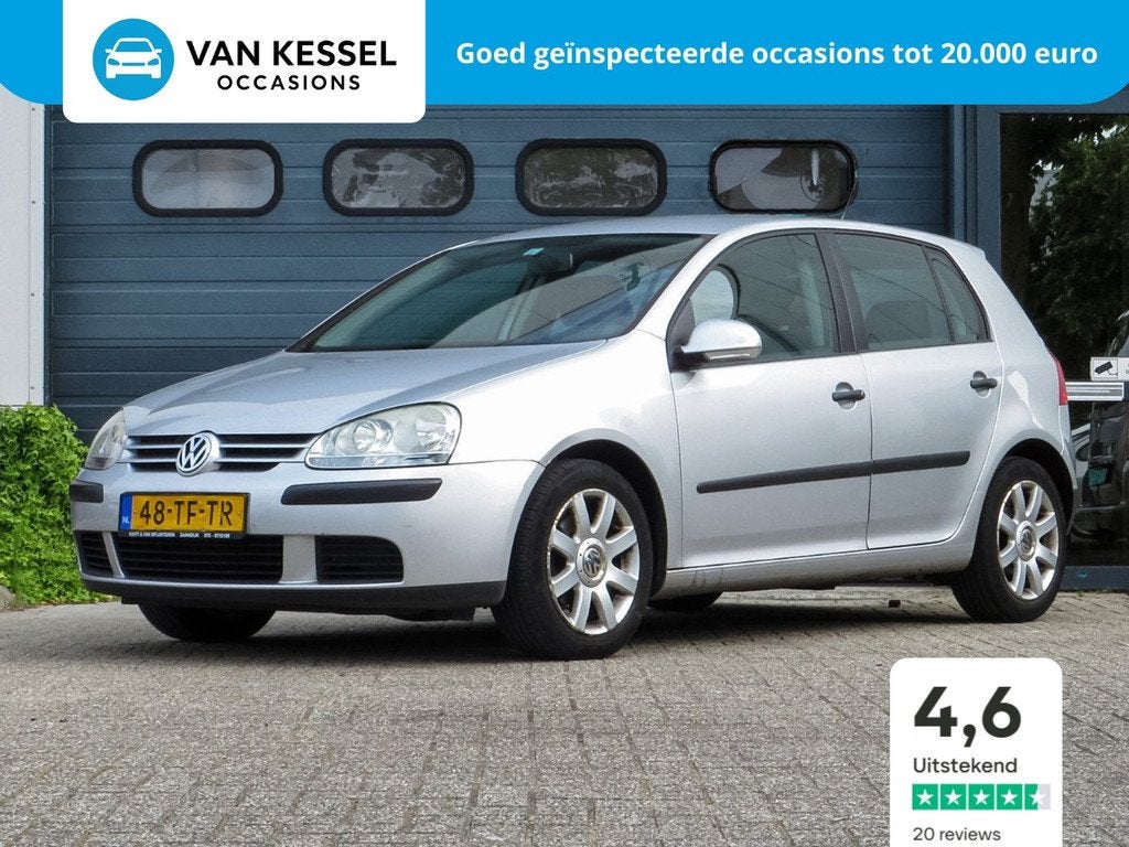 Volkswagen Golf 1.4 FSI Businessline | Airco | Carplay | APK, Voorwielaandrijving, Gebruikt, 4 cilinders, 620 kg