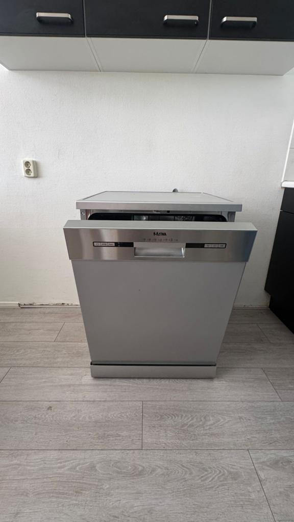 Etna VWV142RVS Vrijstaande Vaatwasser - Zo goed als nieuw, Ophalen, Minder dan 85 cm, 60 cm of meer, Minder dan 10 liter