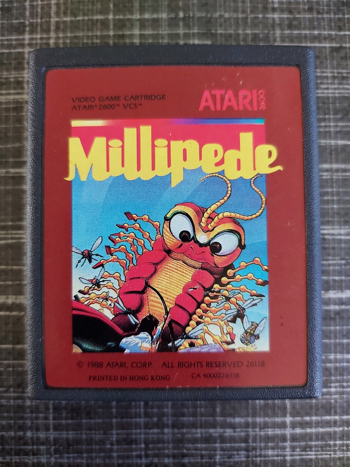 Millipede Atari 2600 VCS - Klassiek Arcade Schietspel, Spelcomputers en Games, Gebruikt, Shooter, 1 speler, Ophalen of Verzenden