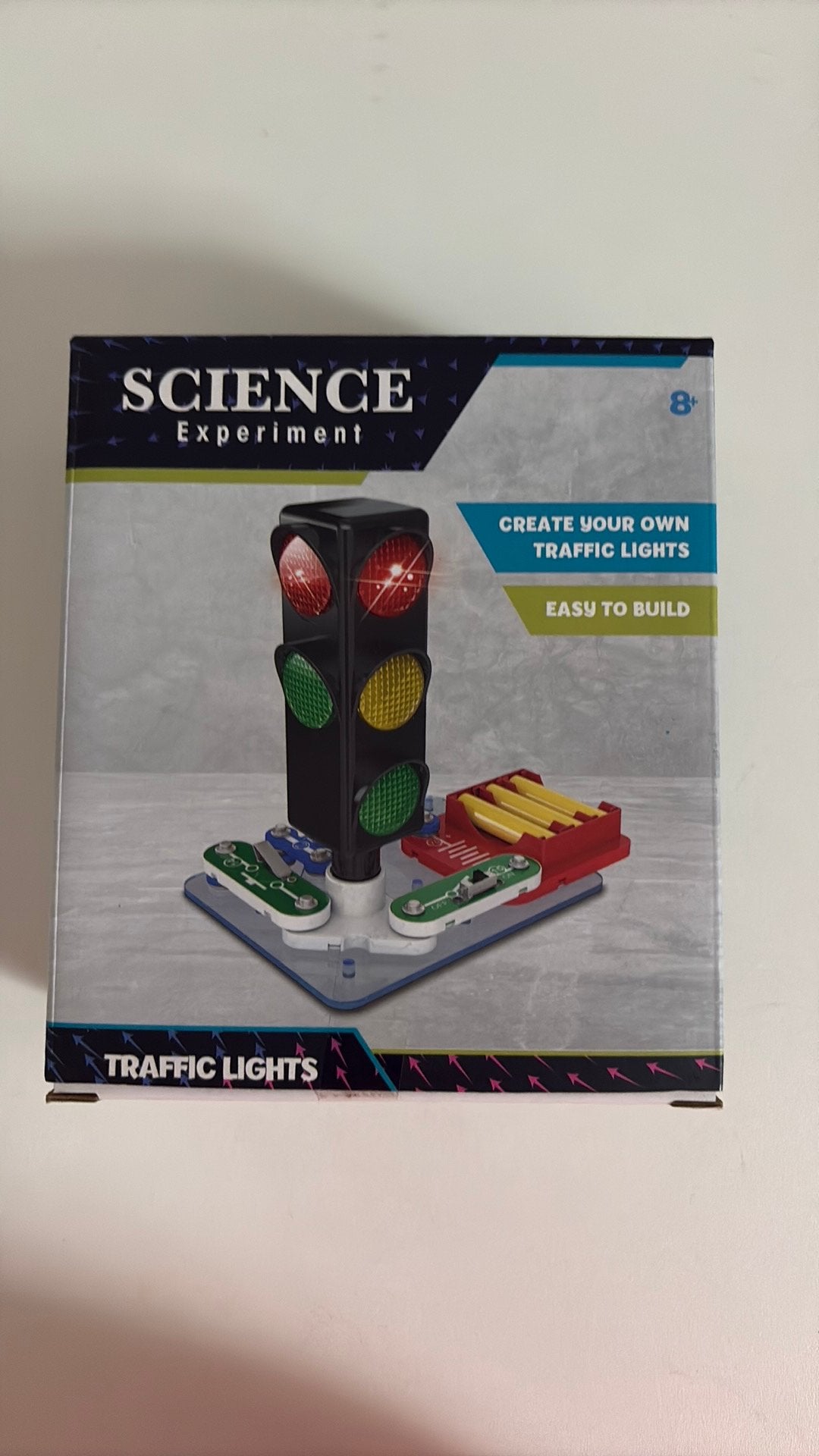 (december) cadeau NIEUW science experiment stoplicht, Ophalen of Verzenden, Nieuw, Elektronica, Met licht