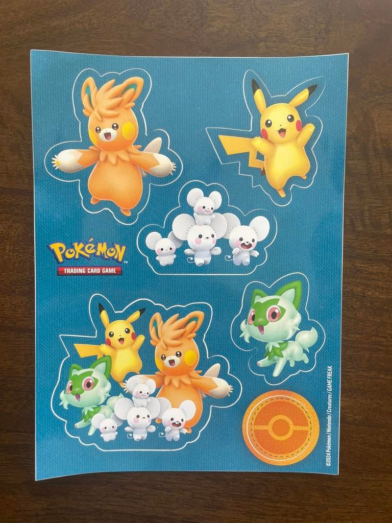 Paldea Adventure Chest Tech Sticker Vel, Verzenden, Zo goed als nieuw