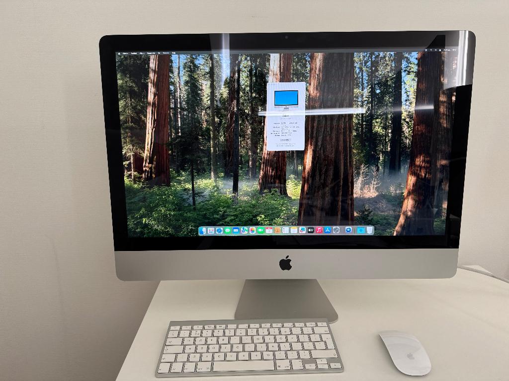 iMac 27 inch medio 2011, Metal GPU incl. muis & toetsenbord, Ophalen, Gebruikt, SSD, IMac