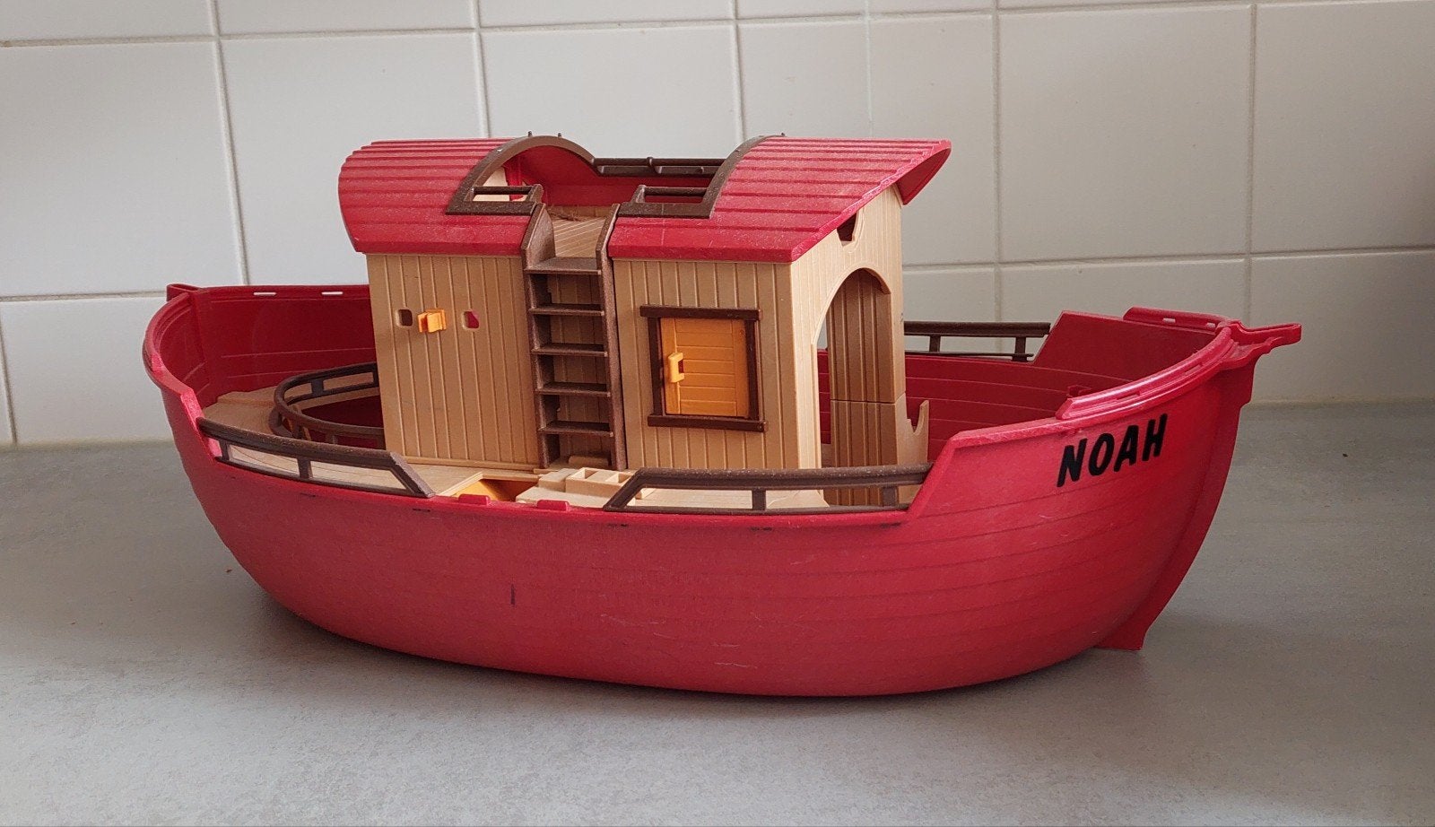 Playmobil Ark van Noach, 50 cm lang, Kinderen en Baby's, Ophalen of Verzenden, Gebruikt