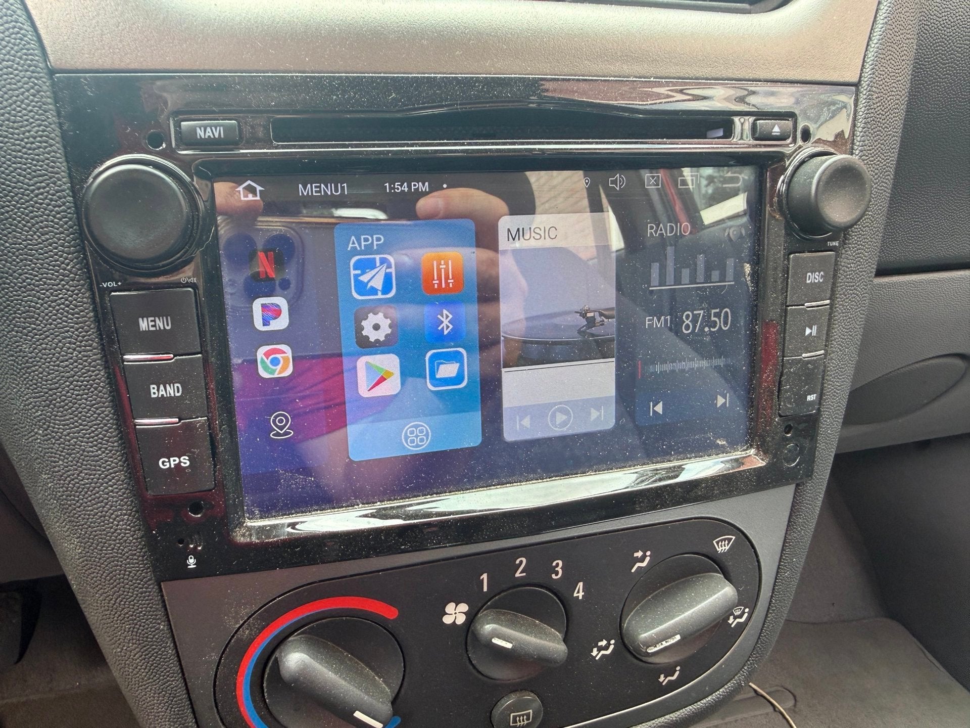 Opel Corsa 1.2-16V Sport Carplay scherm APK 13-2-2027 elektr, Auto's, Voorwielaandrijving, 450 kg, Gebruikt, 31 €/maand